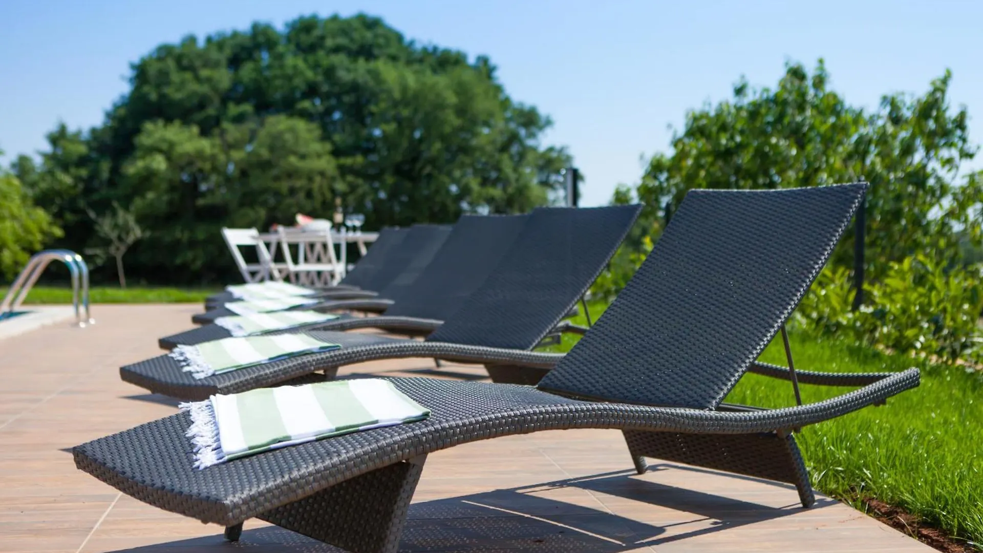 Villa Roza In Central Istria With Whirlpool And Playground For Kids - Pet Friendly Tinjan